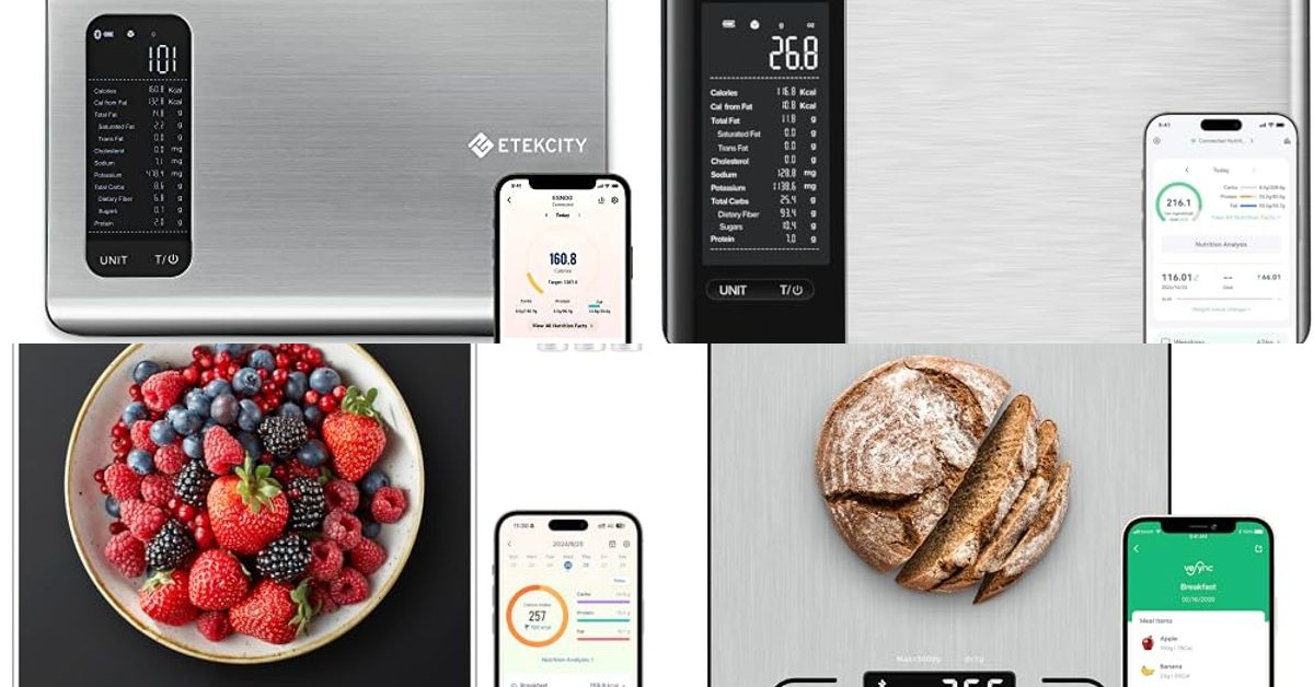 14 Best Smart Food Scales for Healthy Cooking