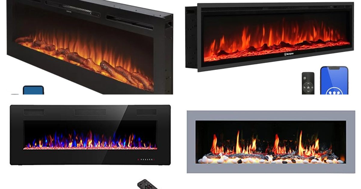 7 Best Electric Fireplaces to Cozy Up Your Space