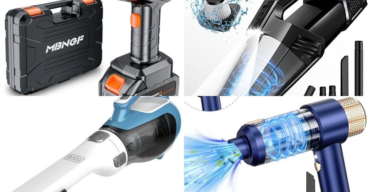 15 Best Handheld Vacuums for Effortless Cleaning in 2023