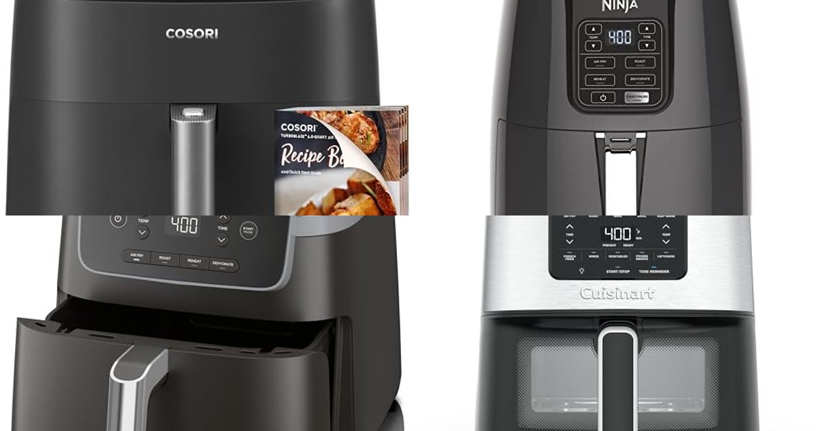 10 Best Air Fryers Under $150 for Guilt-Free Cooking