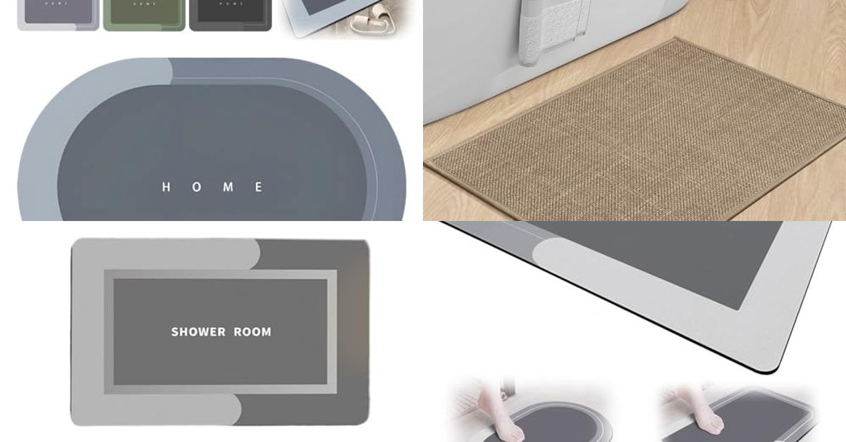 5 Best Quick-Dry Bath Mats for a Luxurious Bathroom Experience