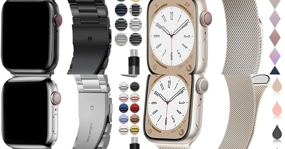 15 Stylish Apple Watch Bands for Every Occasion