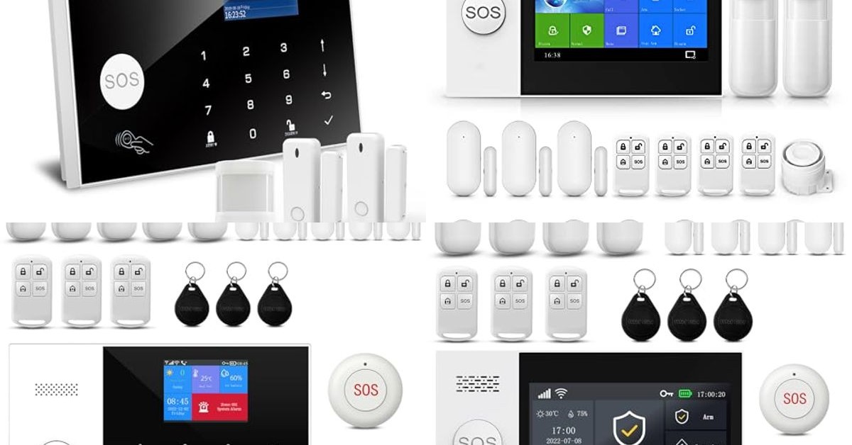 Top 6 Home Security Alarm Systems Under $170