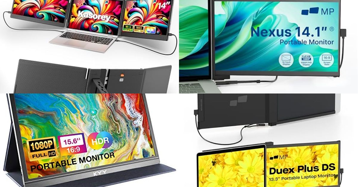 Top 6 Portable Laptop Screen Extenders to Boost Your Productivity