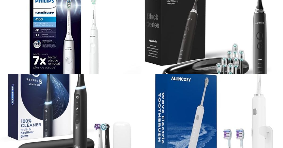 15 Best Electric Toothbrushes for a Sparkling Smile