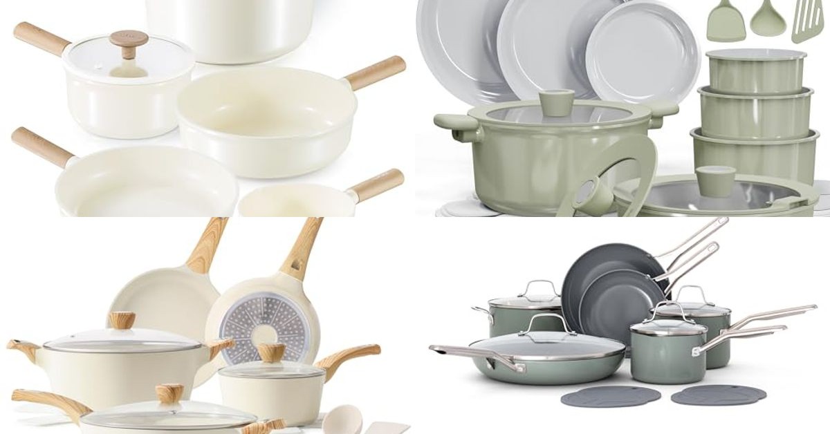 27 Best Healthy Ceramic Cookware Sets for Safe Cooking
