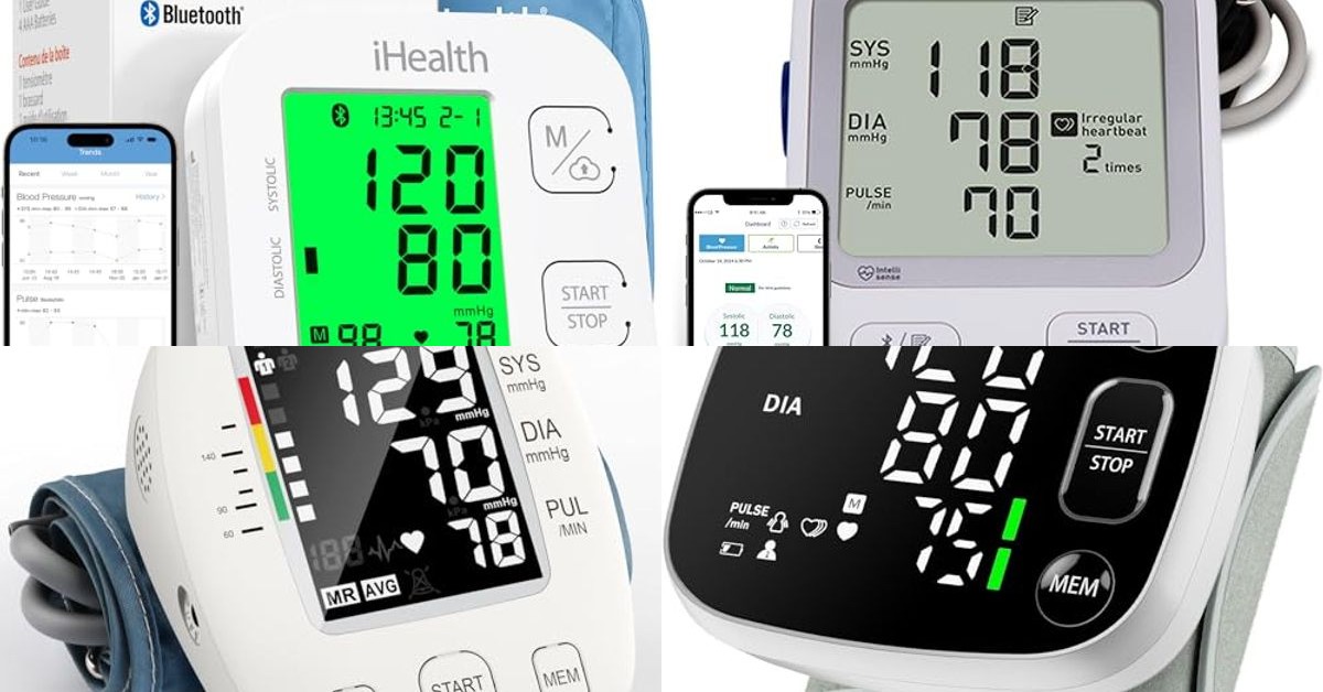 6 Best Blood Pressure Monitors for Home Use Under $80